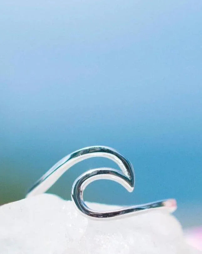 Wave Ring ~Sterling Silver 925~ MR005 - Maresia Jewelry