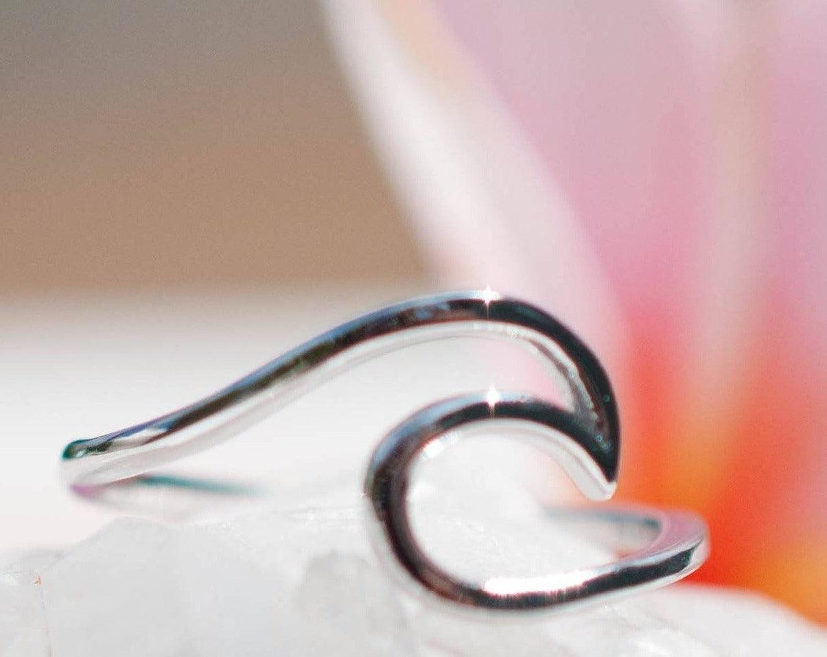 Wave Ring ~Sterling Silver 925~ MR005 - Maresia Jewelry