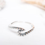 Wave Toe Ring ~ Sterling Silver 925~ SMT016 - Maresia Jewelry